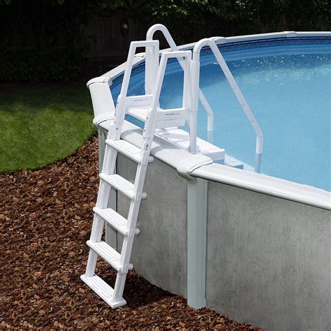 best above ground pool ladder for elderly|retractable above ground pool ladders.